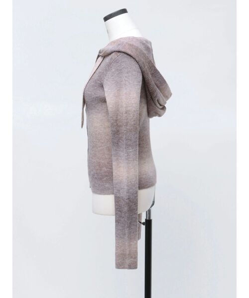 VEQUM(VEQUM)の「【VEQUM】FOODIE KNIT TOP(ニット/セーター・レディース・アイボリー/その他/ブラック・FREE)」の13枚目の写真