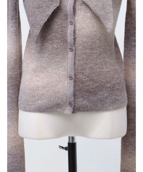 VEQUM(VEQUM)の「【VEQUM】FOODIE KNIT TOP(ニット/セーター・レディース・アイボリー/その他/ブラック・FREE)」の9枚目の写真
