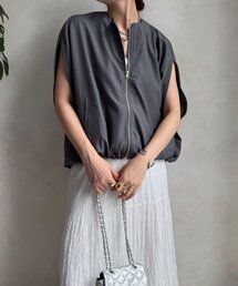 DouDou | 【WEB限定】サークルドレープベスト(ベスト)