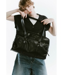 Knuth Marf(Nk[X}[t)school style leather bag(obNpbN/bN)