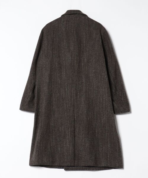MEN'S BIGI（メンズビギ）の「ヴィンテージツイードダブルブレステッドコート（チェスターコート・メンズ・ブラウン/グレー・02/03）」の18枚目の写真