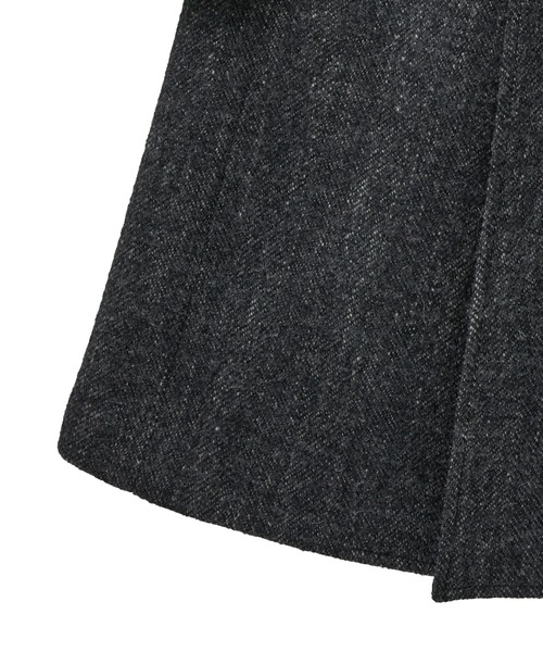 MEN'S BIGI（メンズビギ）の「ヴィンテージツイードダブルブレステッドコート（チェスターコート・メンズ・ブラウン/グレー・02/03）」の12枚目の写真