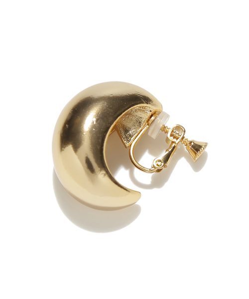 Mila Owen(ミラオーウェン)の「メタルボリュームカーブイヤリング(イヤリング・レディース・ゴールド/シルバー・F)」の6枚目の写真