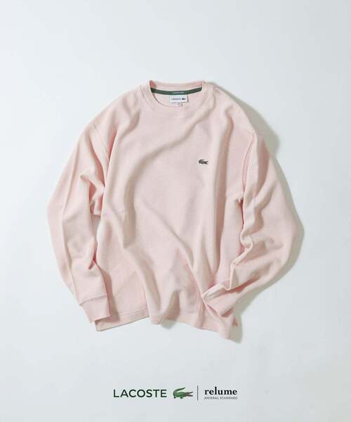 LACOSTE(ラコステ)の「LACOSTE / ラコステ 別注 ヘビーピケ L/S Tシャツ(Tシャツ/カットソー・メンズ・グレー/ブラック/ブラウン/レッド/ピンク/グリーン・3/4/5)」の5枚目の写真