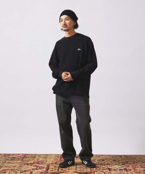 新品)LACOSTE×JOURNAL STANDARD/別注ヘビーピケTシャツL LACOSTE / ラコステ 別注 ヘビーピケ L/S Tシャツ(Tシャツ