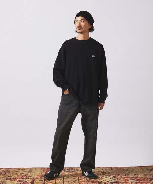 LACOSTE(ラコステ)の「LACOSTE / ラコステ 別注 ヘビーピケ L/S Tシャツ(Tシャツ/カットソー・メンズ・グレー/ブラック/ブラウン/レッド/ピンク/グリーン・3/4/5)」の12枚目の写真