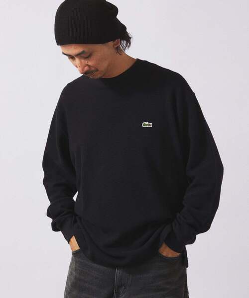 LACOSTE(ラコステ)の「LACOSTE / ラコステ 別注 ヘビーピケ L/S Tシャツ(Tシャツ/カットソー・メンズ・グレー/ブラック/ブラウン/レッド/ピンク/グリーン・3/4/5)」の14枚目の写真