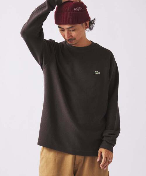 セール】LACOSTE / ラコステ 別注 ヘビーピケ L/S Tシャツ（Tシャツ