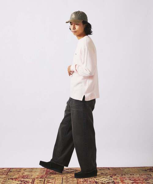 LACOSTE(ラコステ)の「LACOSTE / ラコステ 別注 ヘビーピケ L/S Tシャツ(Tシャツ/カットソー・メンズ・グレー/ブラック/ブラウン/レッド/ピンク/グリーン・3/4/5)」の18枚目の写真