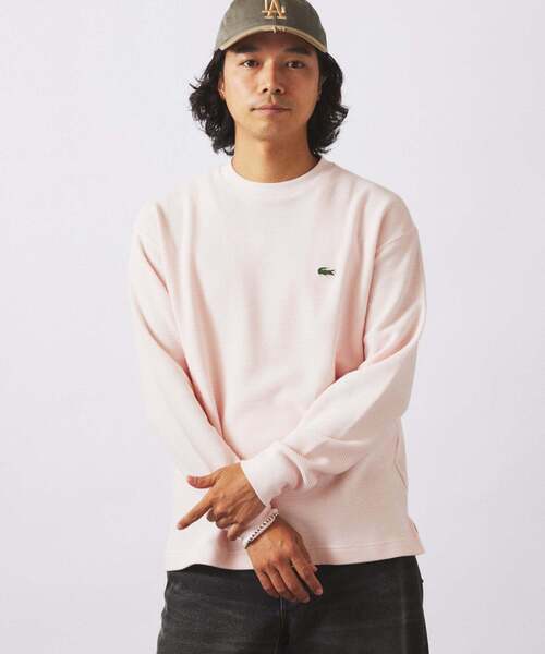 オーバーサイズ PARISロゴ ヘビーウェイト 長袖Tシャツ / ロンT （T