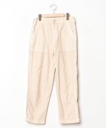 【新品未使用タグ付き】whim gazette ベージュ カーゴパンツ Whim Gazette(ウィム ガゼット)のテンセル?繊維使用カーゴパンツ