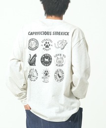 バックアニマル柄ロンTEE(M1)