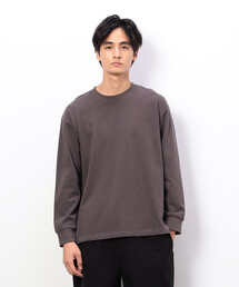 COMME CA ISM | USAコットン 引き揃え天竺 長袖 Ｔシャツ(Tシャツ/カットソー)