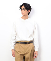 USAコットン 引き揃え天竺 長袖 Tシャツ