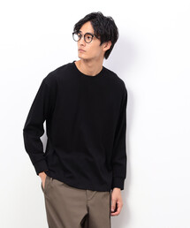 USAコットン 引き揃え天竺 長袖 Tシャツ