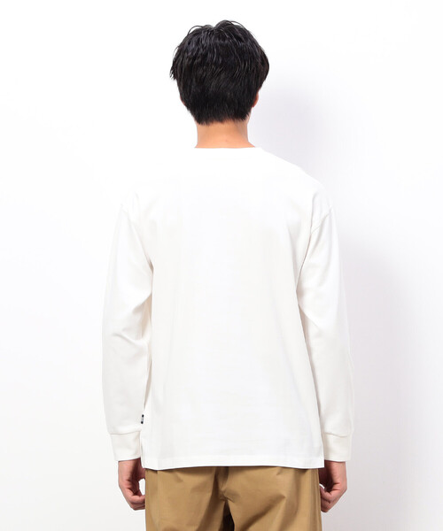 COMME CA ISM（コムサイズム）の「USAコットン 引き揃え天竺 長袖 Ｔシャツ（Tシャツ/カットソー・メンズ・ミント/ブラック/ダークブラウン/ホワイト・MEDIUM/LARGE/X-LARGE）」の19枚目の写真