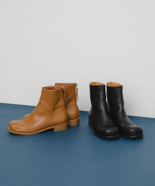 KBF（ケイビーエフ）の「プランプトゥショートブーツ（ブーツ・レディース・ブラック/ブラウン系その他・36/37/38）」の13枚目の写真