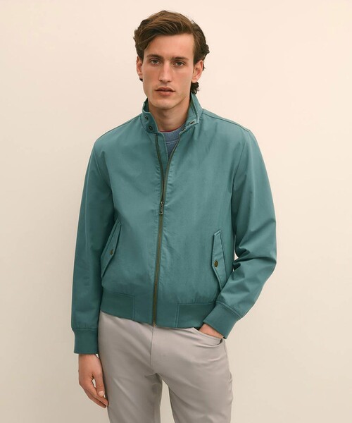 コットンブレンド　ボマージャケット