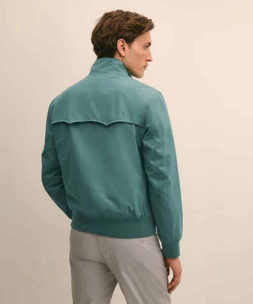 コットンブレンド　ボマージャケット