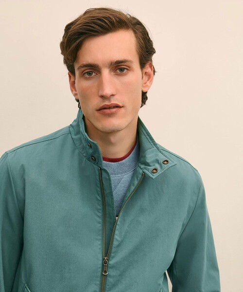 コットンブレンド　ボマージャケット