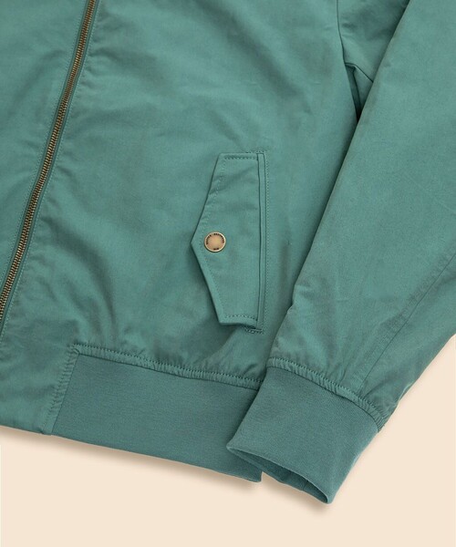 コットンブレンド　ボマージャケット