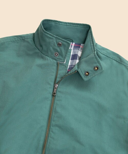 コットンブレンド　ボマージャケット