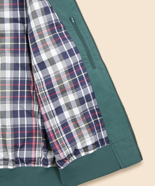 コットンブレンド　ボマージャケット