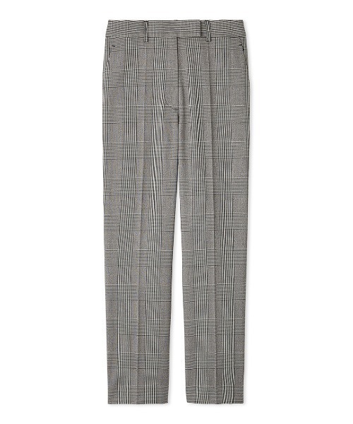 Mila Owen(ミラオーウェン)の「後ろゴムセンタープレステーパードパンツ(その他パンツ・レディース・ボルドー/チェック/ミント/アイボリー/ブラック・0/1/00/2)」の6枚目の写真