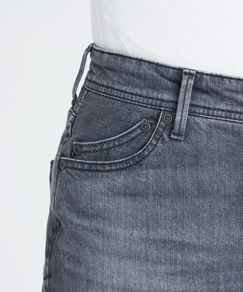 YANUK（ヤヌーク）の「スリットロングスカート（デニムスカート・レディース・グレー・M/S/XS）」の3枚目の写真