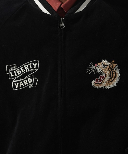 ベロア刺繍スカジャン（スカジャン）｜niko and（ニコアンド