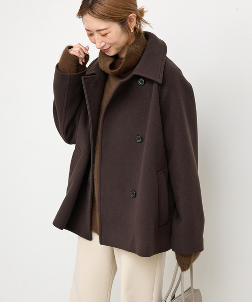 Spick & Span S160スタンドカラーショートコート S160スタンドカラーショートコート（その他アウター）｜Spick & Span