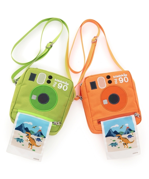 kladskap（クレードスコープ）の「TOYカメラ風ショルダーバッグ（ショルダーバッグ・キッズ・黄緑系/オレンジ・F）」の12枚目の写真