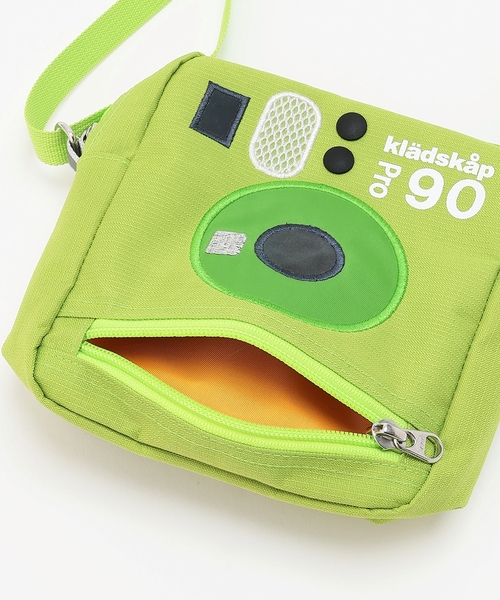 kladskap（クレードスコープ）の「TOYカメラ風ショルダーバッグ（ショルダーバッグ・キッズ・黄緑系/オレンジ・F）」の8枚目の写真