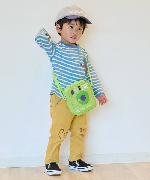 kladskap（クレードスコープ）の「TOYカメラ風ショルダーバッグ（ショルダーバッグ・キッズ・黄緑系/オレンジ・F）」の4枚目の写真