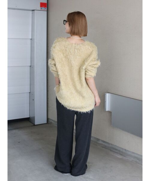 Ungrid(アングリッド)の「スウェットタックパンツ(スウェットパンツ・レディース・ライトグレー/チャコールグレー・FREE)」の17枚目の写真