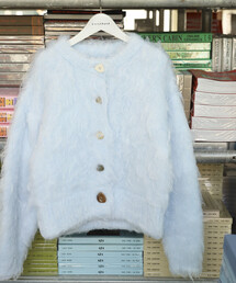 Firsthand | Firsthand/ファーストハンド バリエーション釦 シャギーニットカーディガン(カーディガン/ボレロ)