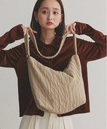 ギャザーストラップ ワッシャーショルダーバッグ
