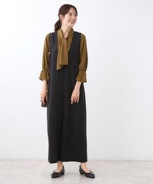 Reflect（リフレクト）の「【すっきり縦長シルエット】サロペットパンツ（サロペット/オーバーオール）」