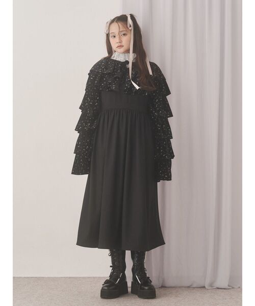 ベロアティアードボレロ（カーディガン/ボレロ）｜merry jenny（メリー