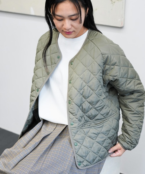 PENNEY'S / ペニーズ FOX STANDARD QUILT CREW CARDIGAN フォックス