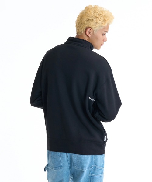 ELEMENT(エレメント)の「【直営店限定】ELEMENT メンズ PEACE HALF スウェットジャケット 【2025年秋冬モデル】/エレメントロゴワンポイントハーフジップスウェットトレーナー(スウェット・メンズ・ブラック/ホワイト系その他/ネイビー・MEDIUM/LARGE/X-LARGE)」の6枚目の写真