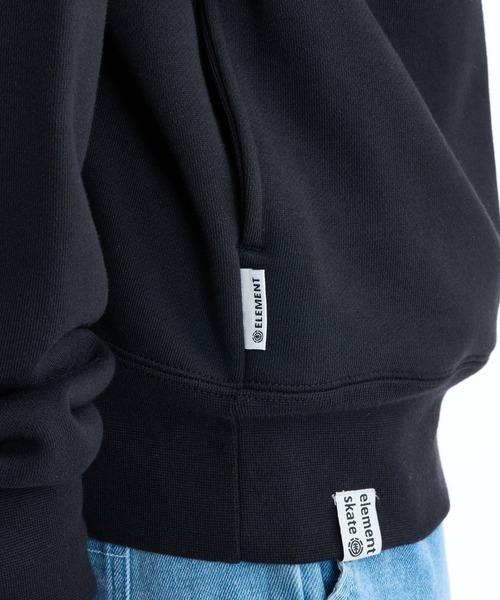 ELEMENT(エレメント)の「【直営店限定】ELEMENT メンズ PEACE HALF スウェットジャケット 【2025年秋冬モデル】/エレメントロゴワンポイントハーフジップスウェットトレーナー(スウェット・メンズ・ブラック/ホワイト系その他/ネイビー・MEDIUM/LARGE/X-LARGE)」の10枚目の写真
