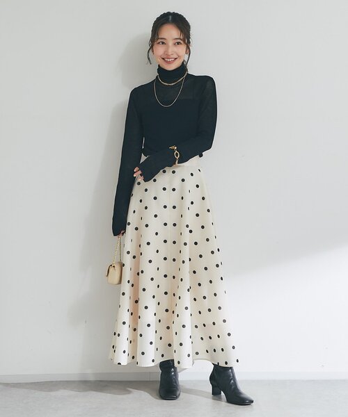 セール】【今すぐお届け！・最強着映え】ドットオーガンサーキュラー