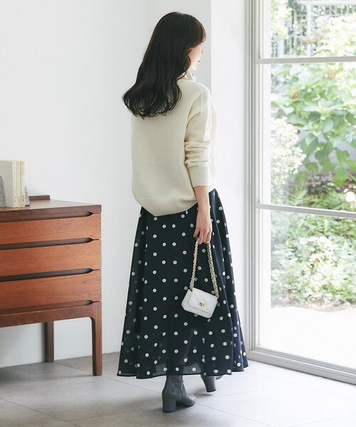 セール】【今すぐお届け！・最強着映え】ドットオーガンサーキュラー