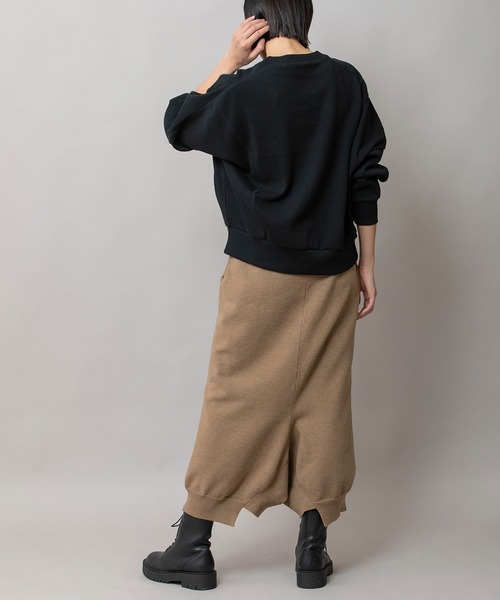 Munich（ミューニック）の「ハニカムサーマルショートスウェット（スウェット・レディース・オートミール/チャコールグレー/ブラック・FREE）」の15枚目の写真