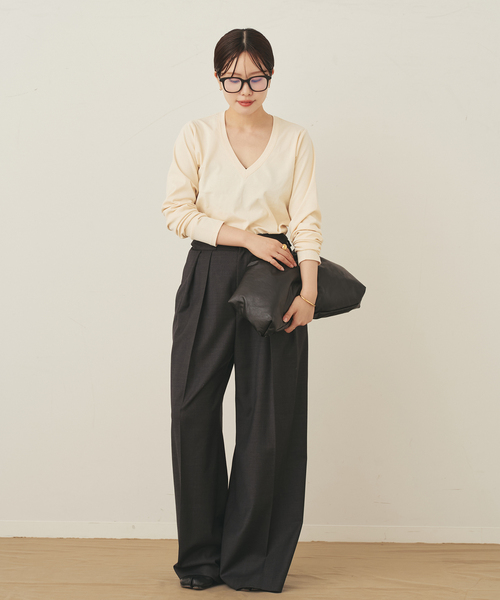 Plage Vneck ロンT 新品未使用タグ付き plage｜Vneck ロンT | Rakuten Fashion(楽天ファッション／旧楽天