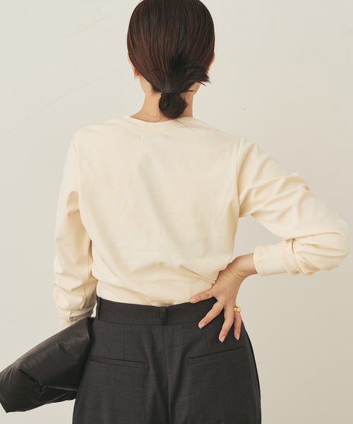 Vneck ロンT（Tシャツ/カットソー）｜Plage（プラージュ）の