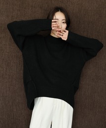 select MOCA Et | 【Et】Petit High Neck Cocoon Silhouette Knit(ニット/セーター)