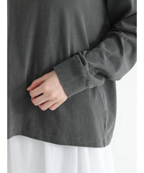 Te chichi TERRASSE(テチチテラス)の「【HELLO KITTY】プリントロングTシャツ(Tシャツ/カットソー・レディース・オフホワイト/チャコールグレー・F)」の9枚目の写真