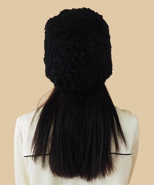 CONTROL FREAK(コントロールフリーク)の「CONTROL FREAK(コントロールフリーク)ベアロシアンキャップ(キャップ・レディース・ブラック/ブラウン・FREE)」の11枚目の写真